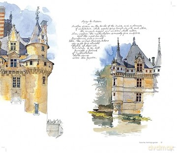 Loire Valley Sketchbook - Fabrice Moireau [KSIĄŻKA]