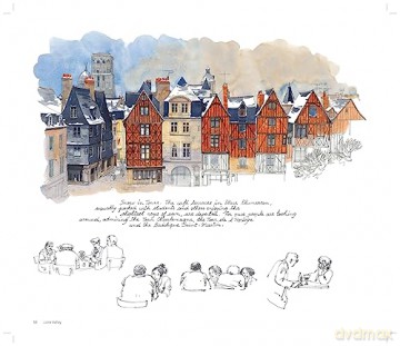 Loire Valley Sketchbook - Fabrice Moireau [KSIĄŻKA]
