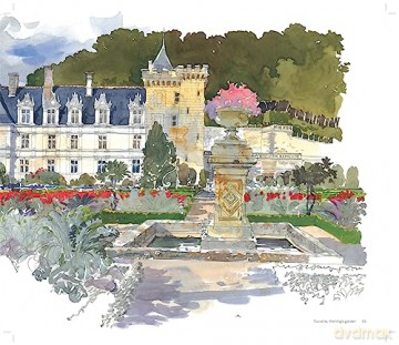 Loire Valley Sketchbook - Fabrice Moireau [KSIĄŻKA]