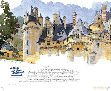 Loire Valley Sketchbook - Fabrice Moireau [KSIĄŻKA]