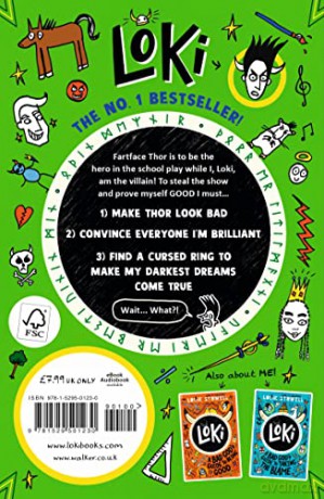 Loki A Bad Gods Guide To Ruling/World - Louie Stowell [KSIĄŻKA]