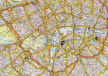 London A-Z Premier Map - A-Z Maps [KSIĄŻKA]