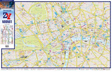 London A-Z Visitors Map - A-Z Maps [KSIĄŻKA]