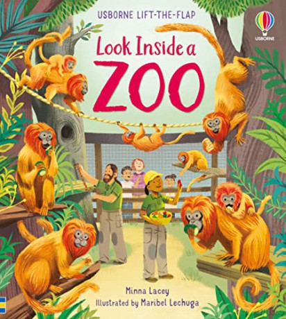 Look Inside A Zoo - Minna Lacey [KSIĄŻKA]