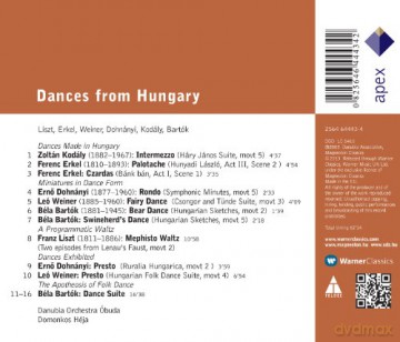 Heja,Domonkos/Danubia Orchestr: Various: Dances From Hungary [CD]