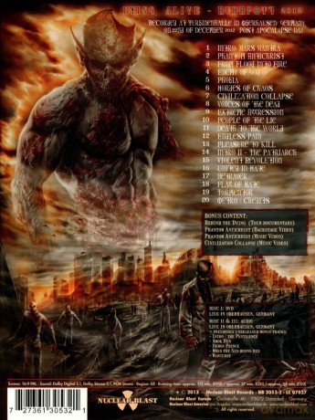Kreator: Dying Alive [2CD]+[DVD]
