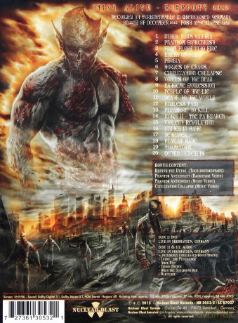 Kreator: Dying Alive [2CD]+[DVD]