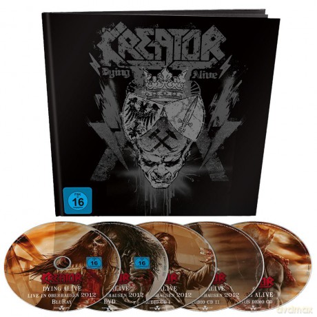 Kreator: Dying Alive (digibook) [3CD]+[DVD]+[Blu-Ray]