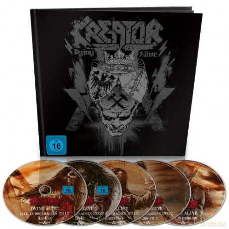 Kreator: Dying Alive (digibook) [3CD]+[DVD]+[Blu-Ray]