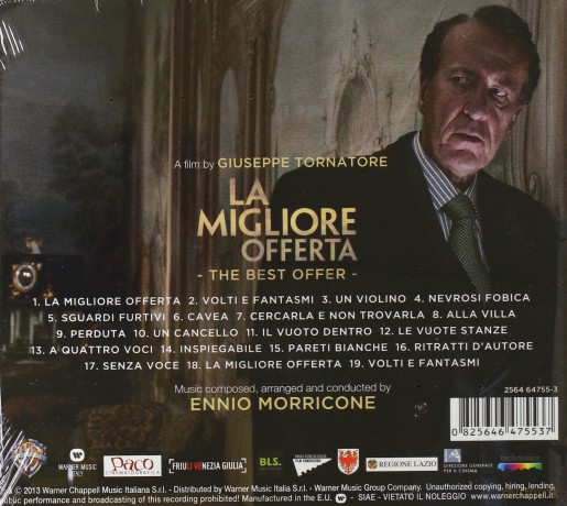 Ennio Morricone: La Migliore Offerta (digipack) [CD]
