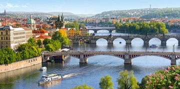 CASTOR 4000 Vltava Bridges in Prague C-400096 [PUZZLE]