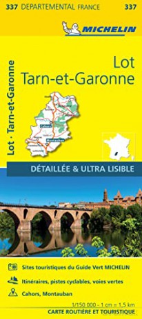 Lot Tarn Et Garonne Michelin Local Map [KSIĄŻKA]