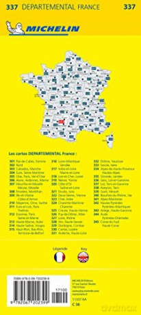 Lot Tarn Et Garonne Michelin Local Map [KSIĄŻKA]