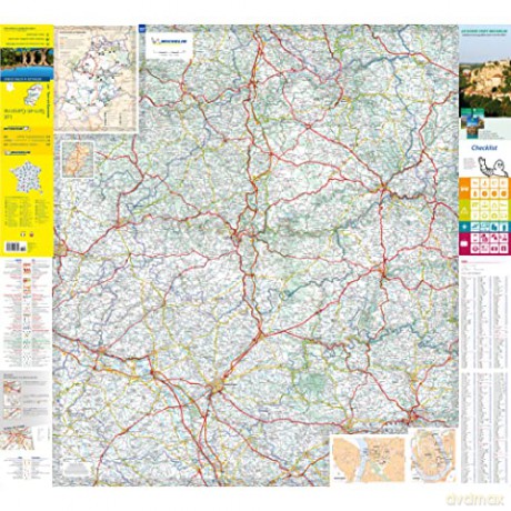 Lot Tarn Et Garonne Michelin Local Map [KSIĄŻKA]