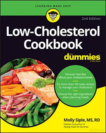 Low Cholesterol Cookbook For Dumm - Molly Siple [KSIĄŻKA]