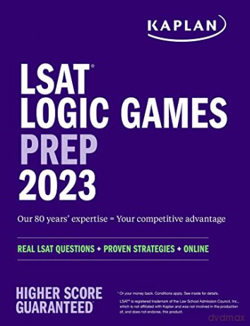 Lsat Logic Games Prep 2023 - Kaplan Test Prep [KSIĄŻKA]