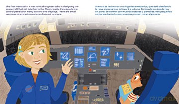 Luz Lucero Nia Astronauta - Zaida Hernandez [KSIĄŻKA]