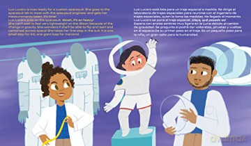 Luz Lucero Nia Astronauta - Zaida Hernandez [KSIĄŻKA]