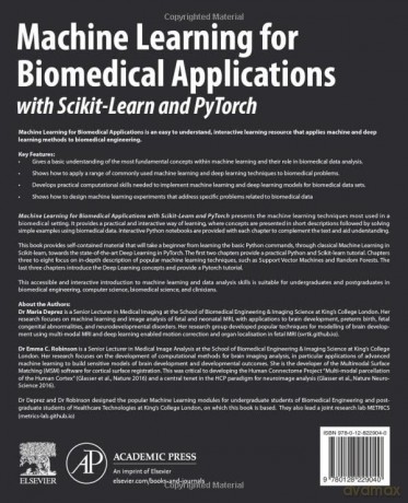 Machine Learning For Biomedical Applicat - Maria Deprez [KSIĄŻKA]