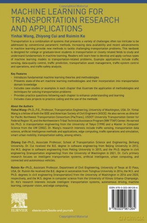 Machine Learning For Transportation Rese - Yinhai Wang [KSIĄŻKA]