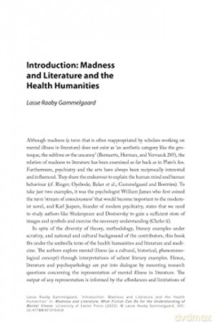 Madness And Literature - Lasse Gammelgaard [KSIĄŻKA]
