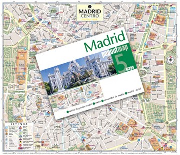 Madrid Popout Map - Popout Maps [KSIĄŻKA]