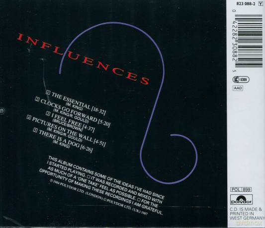 Mark King: Influence [CD]