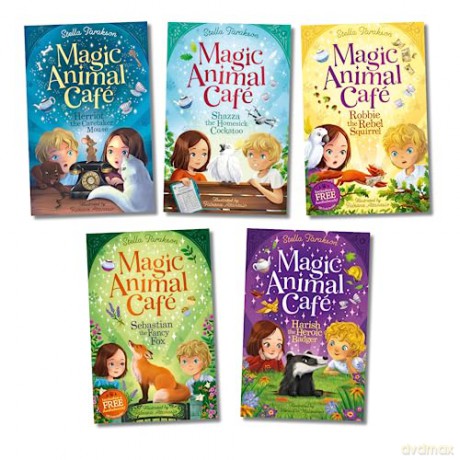 Magic Animal Cafe 5 Book Box Set - Stella Tarakson [KSIĄŻKA]