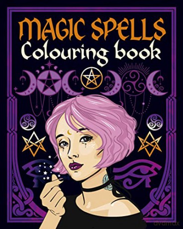 Magic Spells Colouring Book - Tansy Willow [KSIĄŻKA]