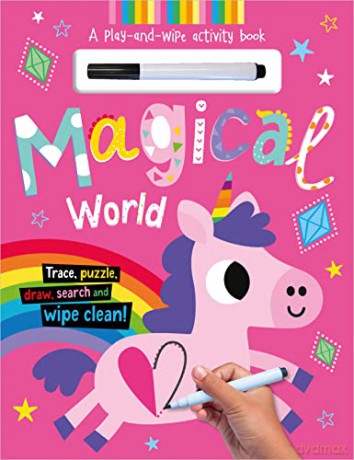 Magical World Play-And-Wipe Activity - Make Believe Ideas [KSIĄŻKA]