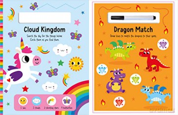 Magical World Play-And-Wipe Activity - Make Believe Ideas [KSIĄŻKA]