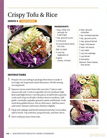 Magnificent Meals In A Bowl Cookbook - Gabrielle Garcia [KSIĄŻKA]