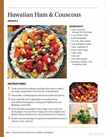 Magnificent Meals In A Bowl Cookbook - Gabrielle Garcia [KSIĄŻKA]
