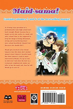 Maid Sama 2 In 1 Edition 3 - Hiro Fujiwara [KSIĄŻKA]