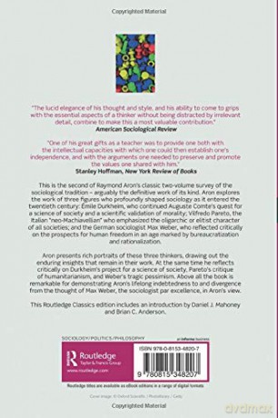 Main Currents In Sociological Thought Vo - Raymond Aron [KSIĄŻKA]