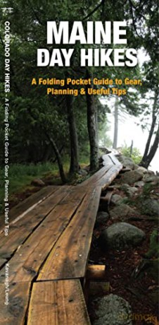 Maine Day Hikes Folding Pocket Guide [KSIĄŻKA]