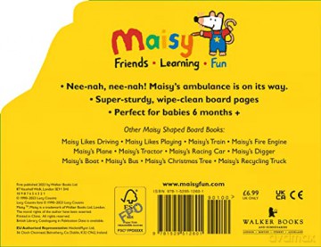 Maisys Ambulance - Lucy Cousins [KSIĄŻKA]