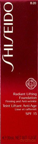 Shiseido Radiant Lifting Foundation B20 - Natural Light Beige - Spf 15 30ml [KOSMETYKI]