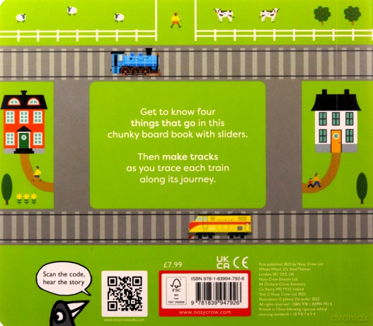 Make Tracks Trains - Johnny (I) Dyrander [KSIĄŻKA]