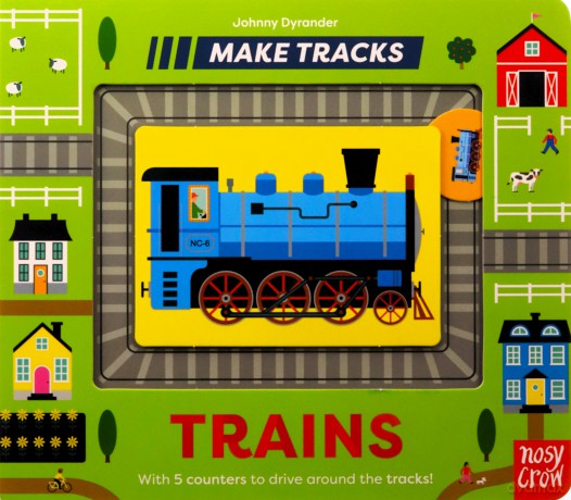 Make Tracks Trains - Johnny (I) Dyrander [KSIĄŻKA]