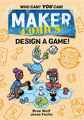 Maker Comics Design A Game - Bree Wolf [KSIĄŻKA]