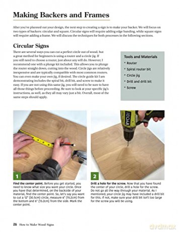 Making Custom Signs In Wood - Kendra Chura [KSIĄŻKA]