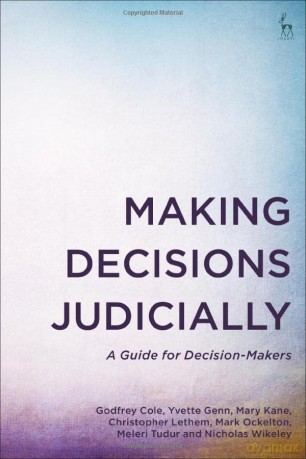 Making Decisions Judicially - Godfrey Wikeley [KSIĄŻKA]