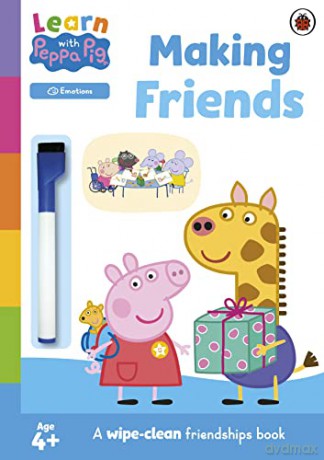 Making Friends Wipe Clean Activity Book - Peppa Pig [KSIĄŻKA]