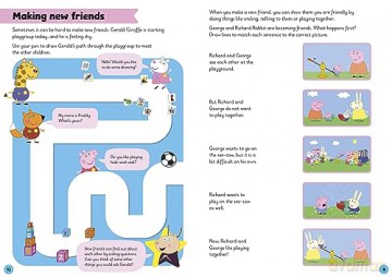 Making Friends Wipe Clean Activity Book - Peppa Pig [KSIĄŻKA]
