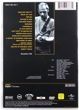 Mark Knopfler: A Night In London [DVD]