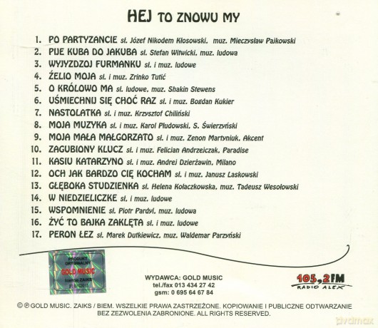 Bajeranci: Hej to znowu my [CD]