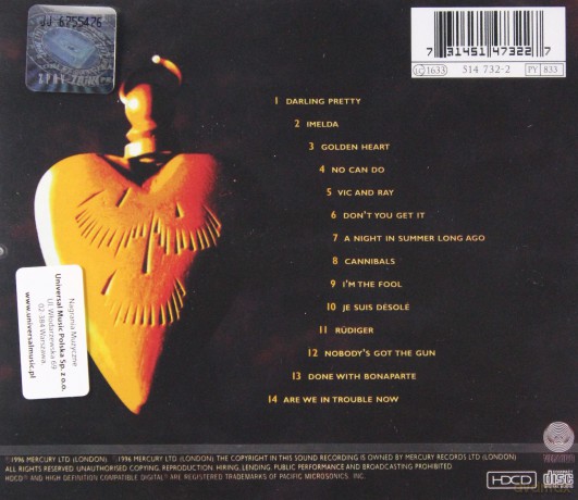 Mark Knopfler: Golden Heart [CD]
