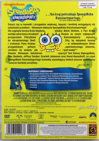 SpongeBob Kanciastoporty [DVD]