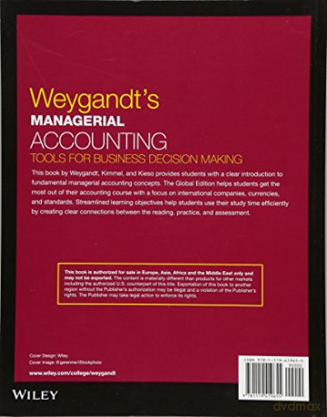 Managerial Accounting [KSIĄŻKA]
